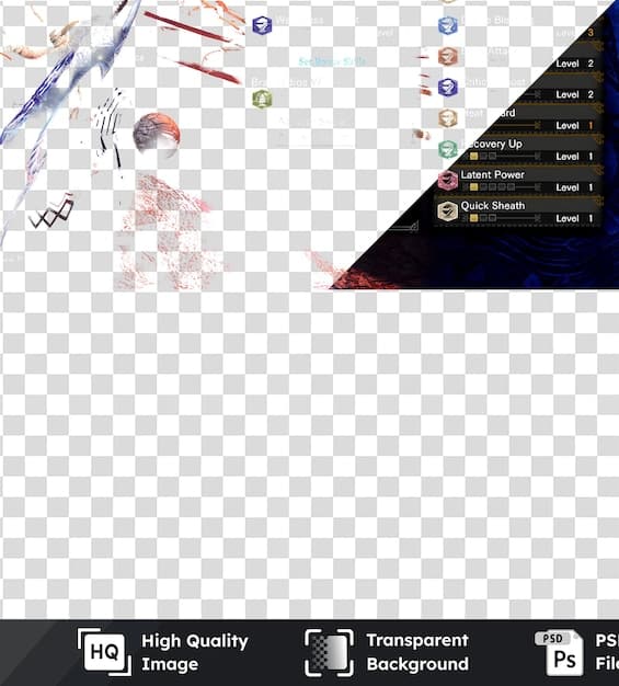 A split-screen image showing the Fortnite game interface on one side, overlaid with a translucent graphic of a weapon's recoil pattern on the other side. The recoil pattern graphic shows the direction and magnitude of the weapon's kick during sustained fire.