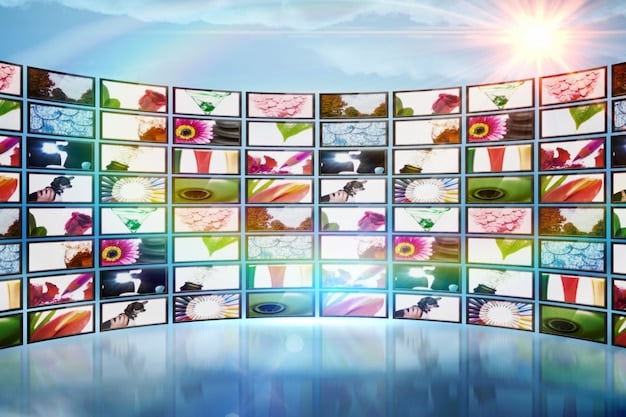 A computer screen displaying the Kodi interface, with various media options (Movies, TV Shows, Music) highlighted. The screenshot showcases the user-friendly design.